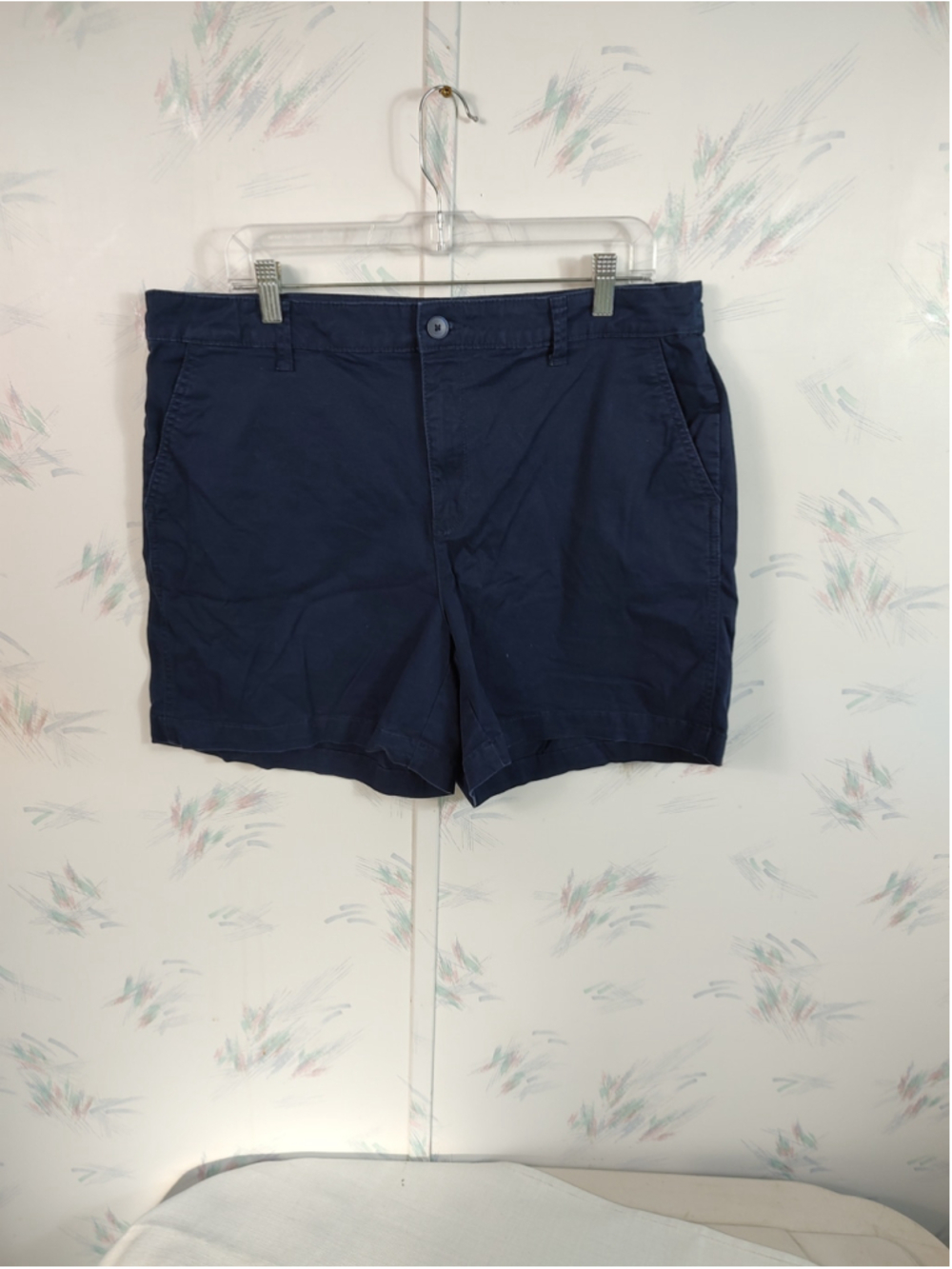 Women's A New Day Stretch Navy Blue Casual Shorts 16